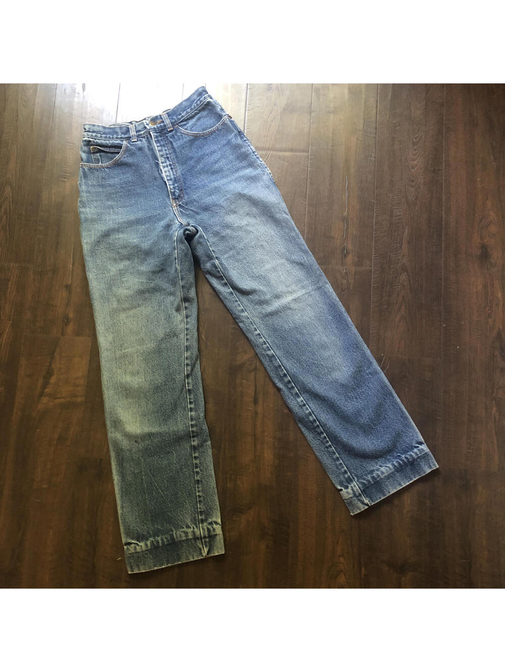 Vintage High Waisted Brittania Mom Jeans